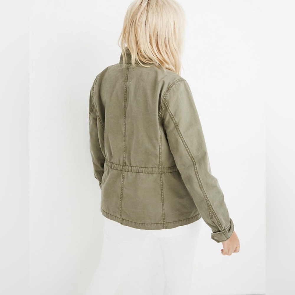 Madewell Passage Jacket in Desert Olive - Picture 7 of 16
